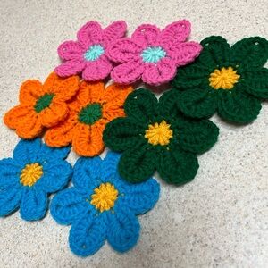 Flowers 💐 Crochet Bundle of 8